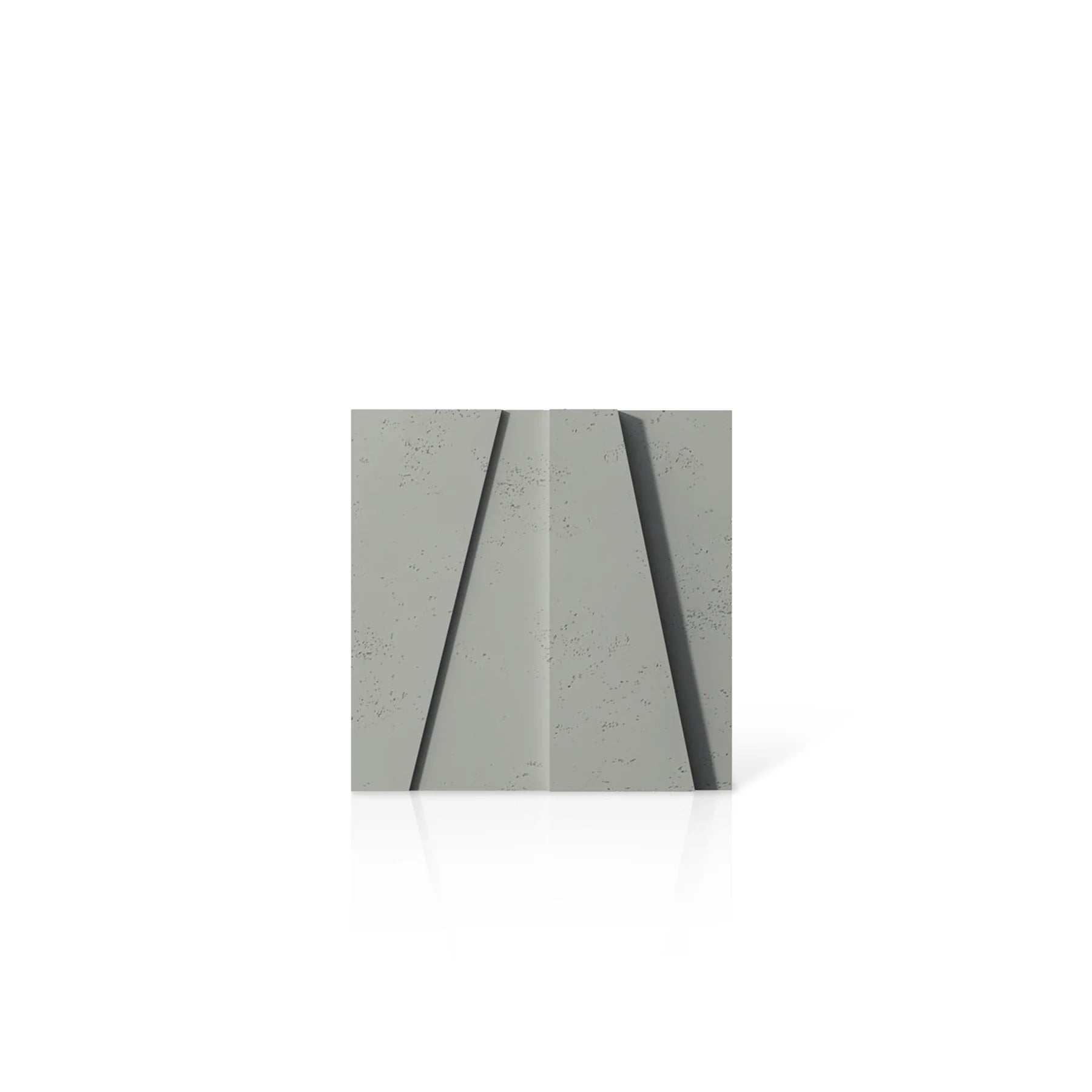 3D Concrete Wall Panels BOOKCASE colour swatch on white background DecorMania.eu